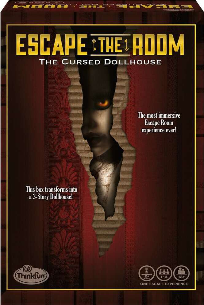 Escape the Room Cursed Dollhouse Game Age 12+