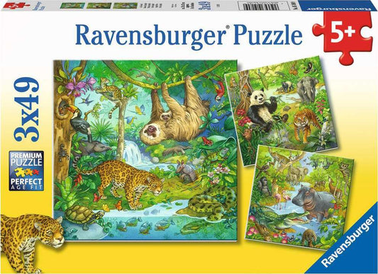 Jungle Fun puzzle (49 pc)