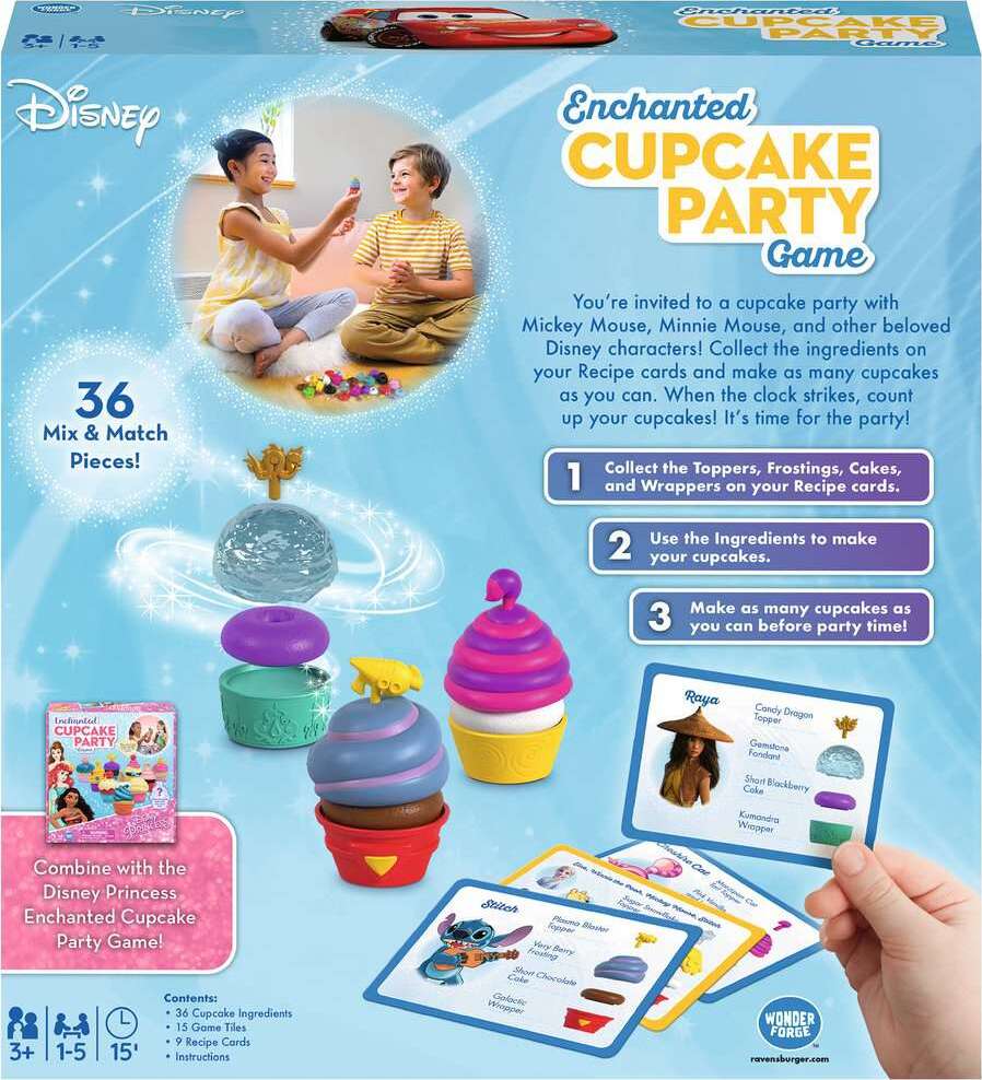 Disney Enchanted Cupcake Party