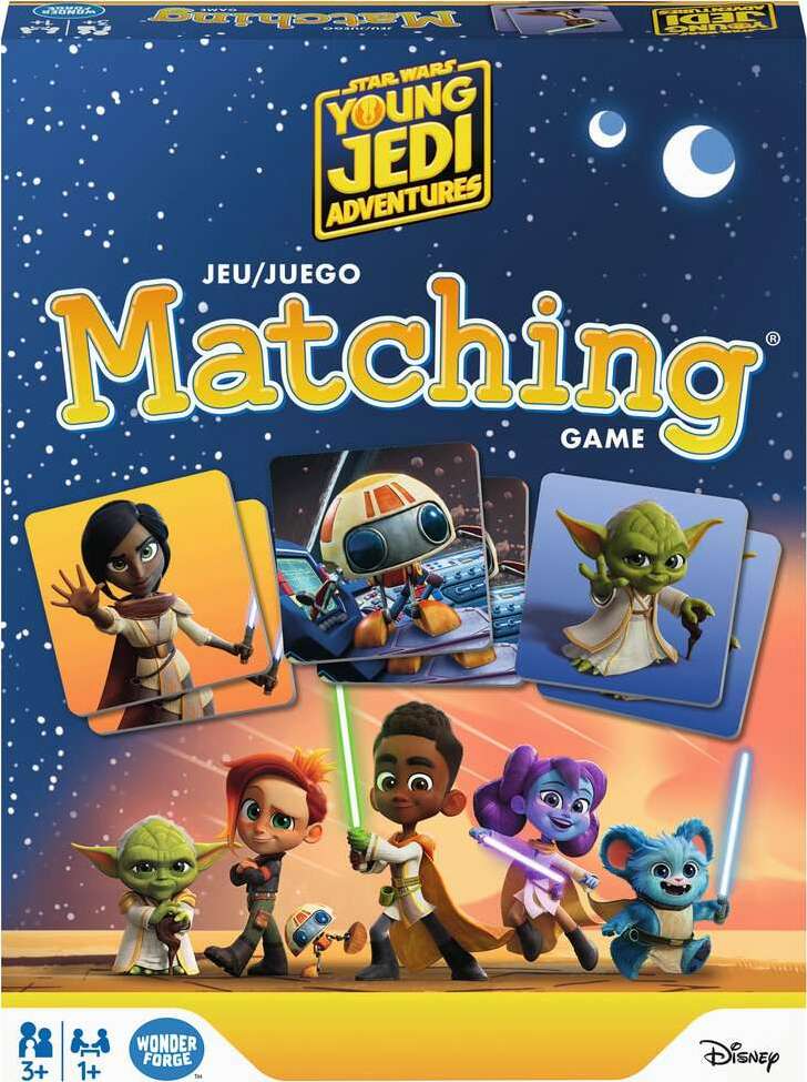 Star Wars Young Jedi Matching Game