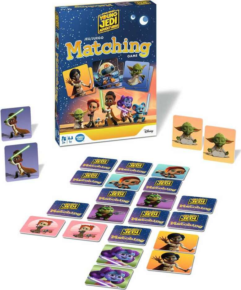 Star Wars Young Jedi Matching Game