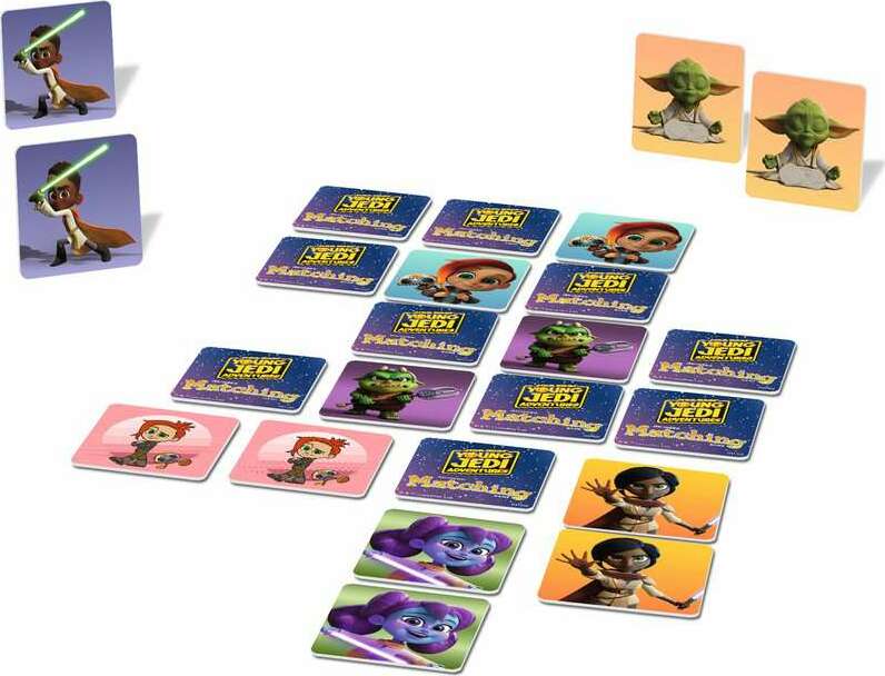 Star Wars Young Jedi Matching Game
