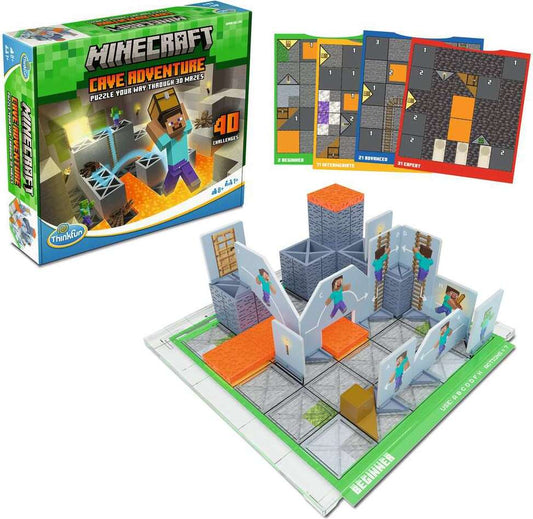 Minecraft Cave Adventure Puzzle (Logic game)