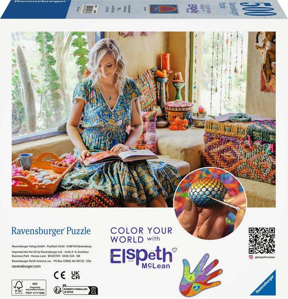 Color Your World Series — Tree of Life (500pc Puzzle)