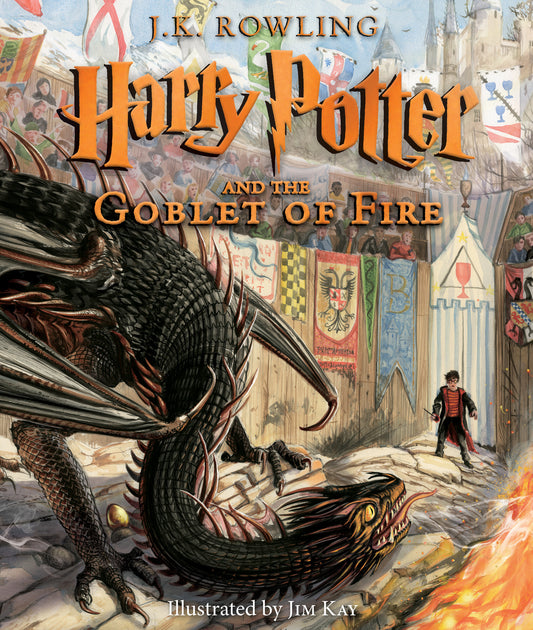 Harry Potter and the Goblet of Fire: The Illustrated Edition (Harry Potter, Book 4)