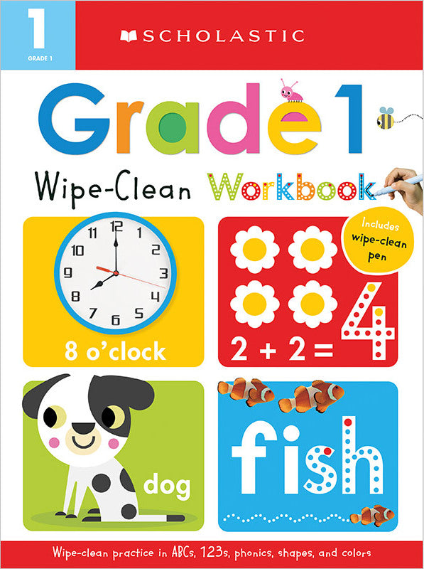 First Grade Wipe-Clean Workbook: Scholastic Early Learners (Wipe-Clean)