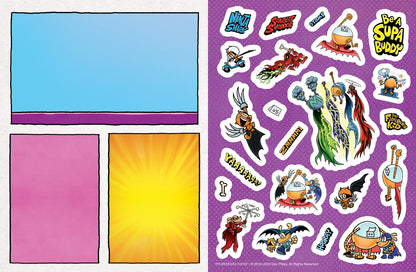 Dog Man: Official Supa Buddies Sticker Book