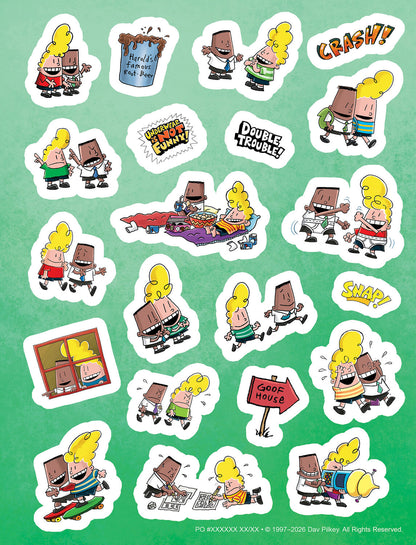 Captain Underpants: The Official Sticker Book