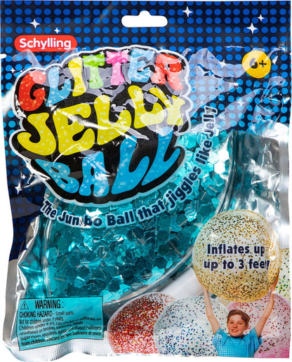 Jumbo Glitter Jelly Ball (assorted colors)