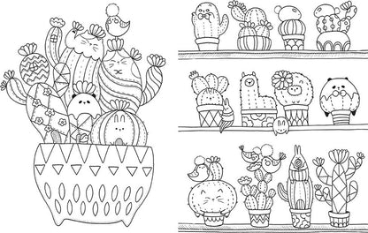 A Million Cute Animals: Adorable Animals to Color