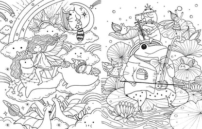 A Million Magical Creatures: Enchanting Characters to Color