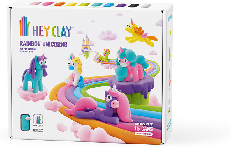 Hey Clay Rainbow Unicorns