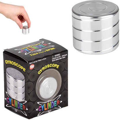 Gyroscope Cylinder Sensory Toy