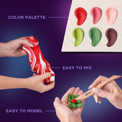 OKTO Sensory Art Wood & Craft Succulents Passion