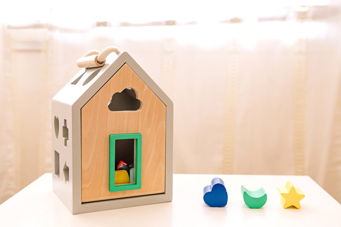 Hip Shape Wood Sorter