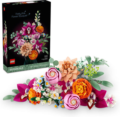 LEGO BOTANICALS Pretty Pink Flower Bouquet