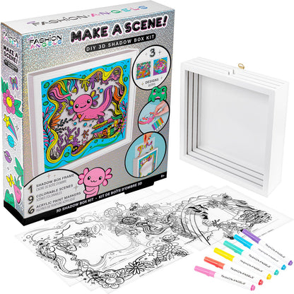 Make A Scene! DIY 3D Shadow Box Kit