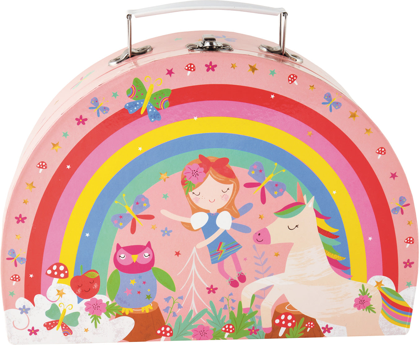 Rainbow Fairy 10 pc Tin Tea Set