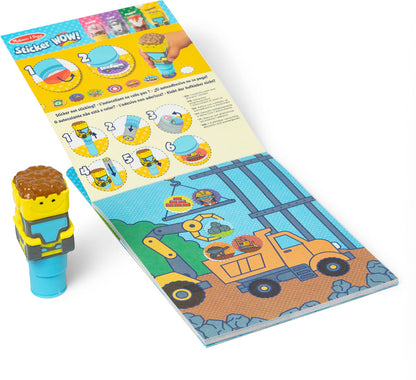 Sticker WOW! Activity Pad & Sticker Stamper - Bulldozer