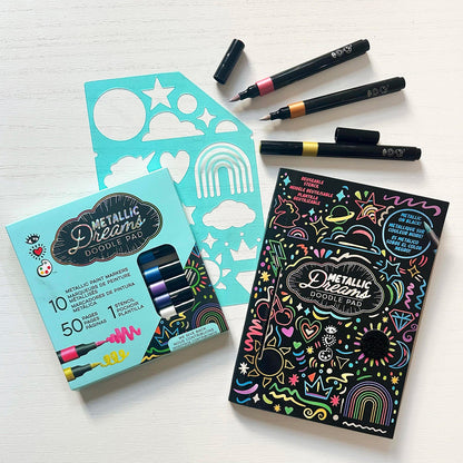 iHeartArt Metallic Dreams Doodle Pad