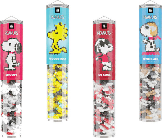 Plus-Plus Peanuts Puzzle By Number Tube
