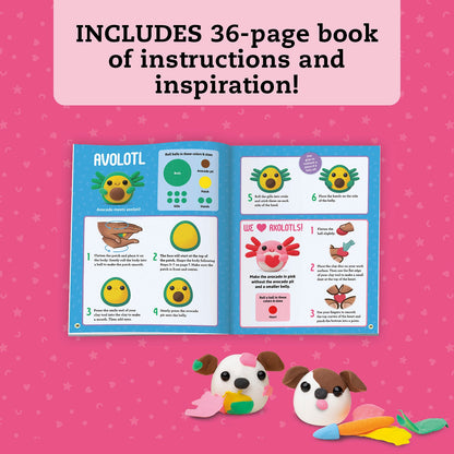 KLUTZ Air-Dry Clay Animal Party!