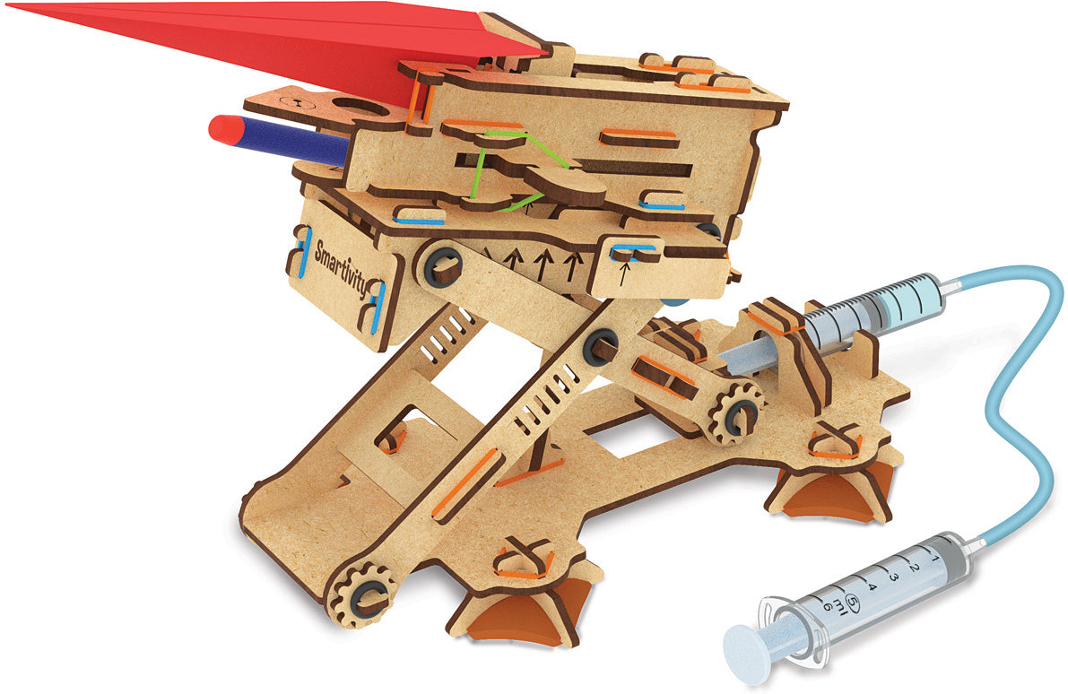 Hydraulic Plane Launcher STEM Building Kit