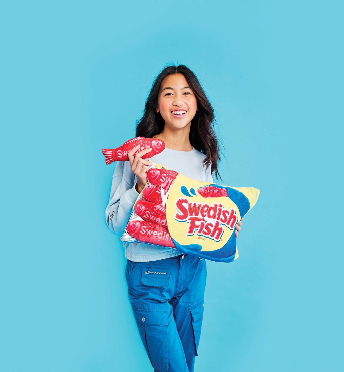 Swedish Fish Plush Bag