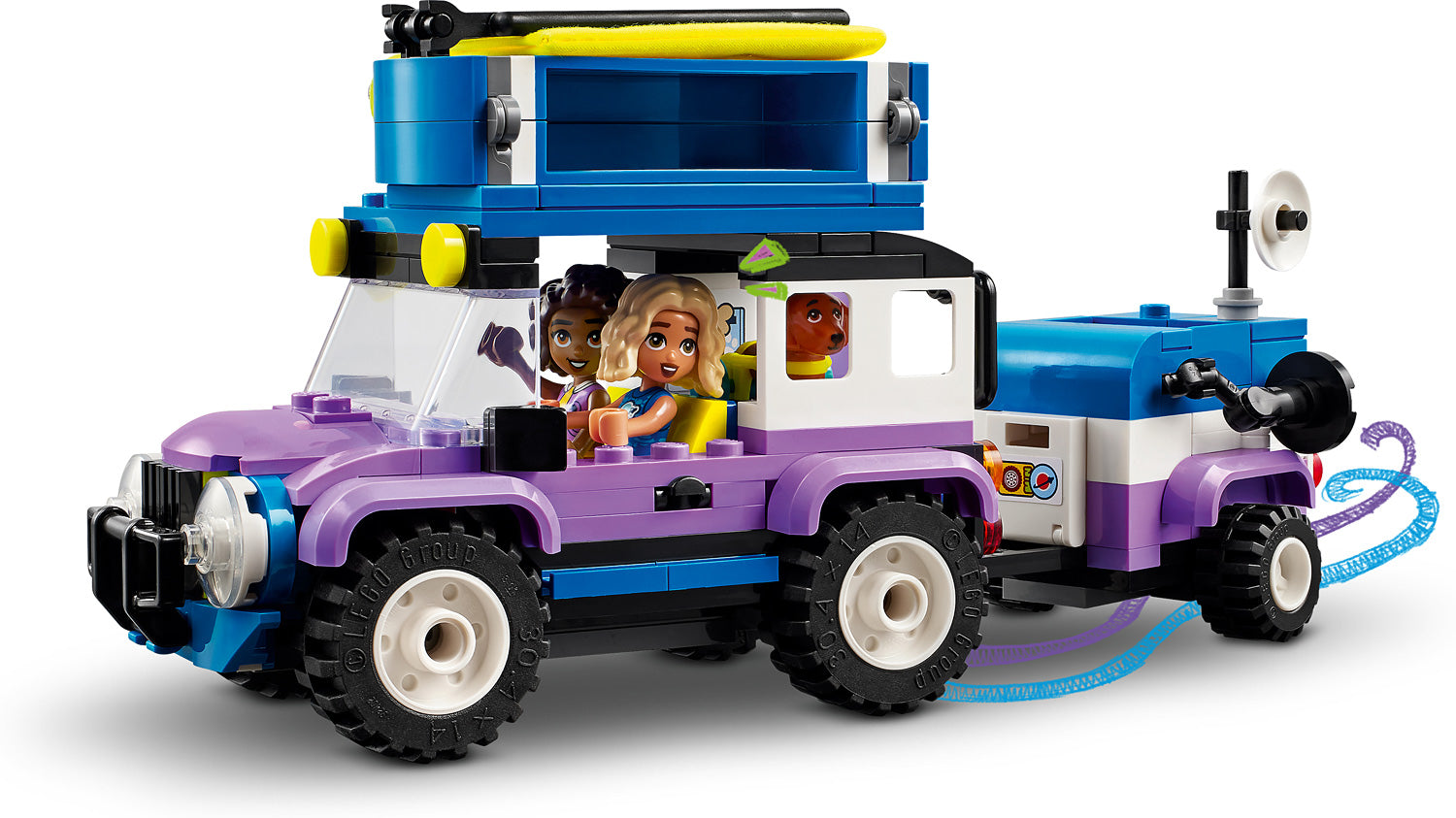LEGO FRIENDS Stargazing Camping Vehicle – Franklin's Toys