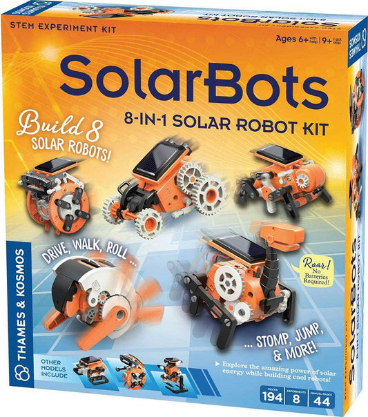 Solarbots: 8-in-1 Solar Robot Kit