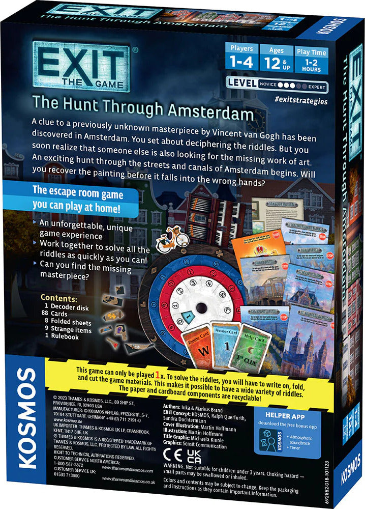 EXIT: The Game - The Hunt through Amsterdam
