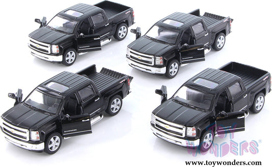 Chevrolet® Silverado™ Pick-up Truck (2014, 1/46 scale die cast model car, Black)