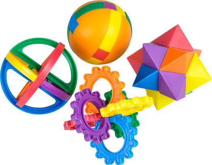 2.5" Plastic Puzzle Balls