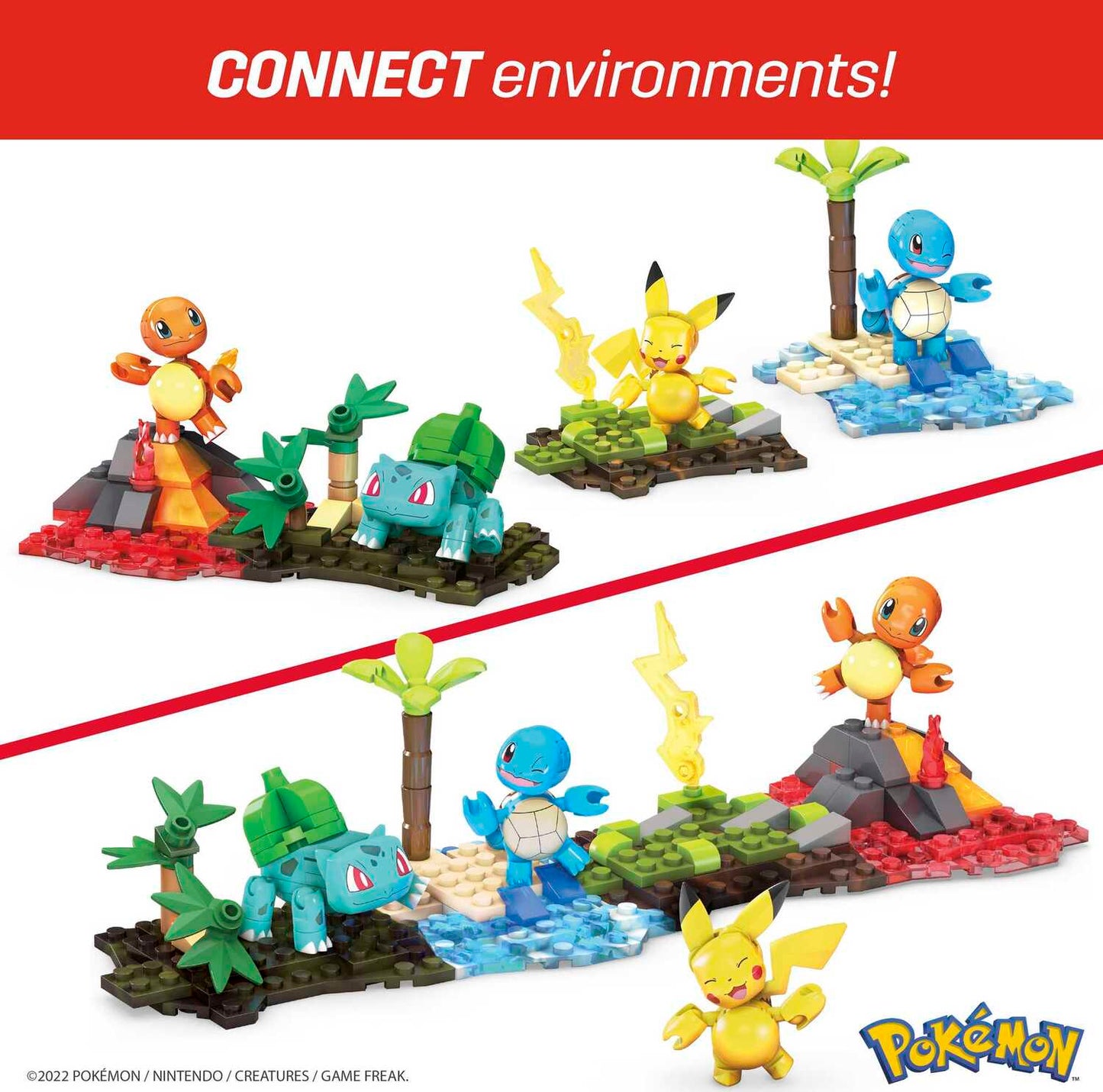 Mega Construx Pokémon Kanto Region Team
