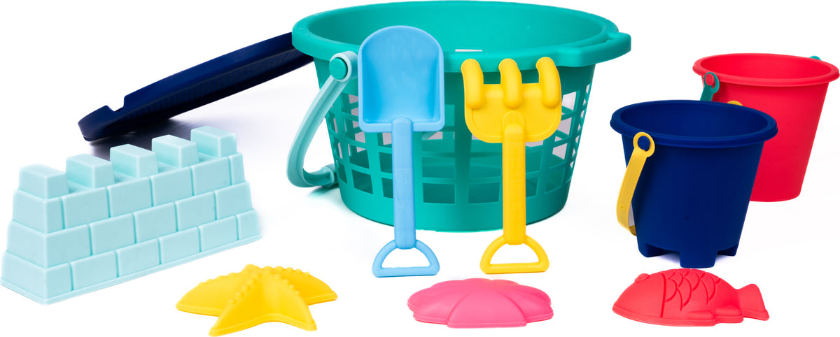 Bucket Set Toy 10pc Sand Bucket Set – Franklin's Toys
