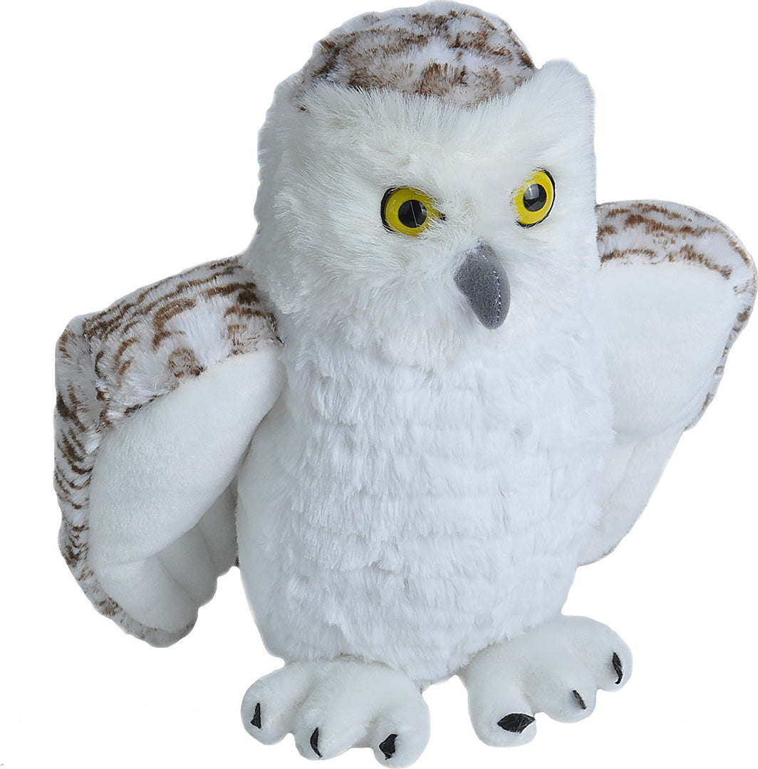 Snowy Owl Stuffed Animal - 12"