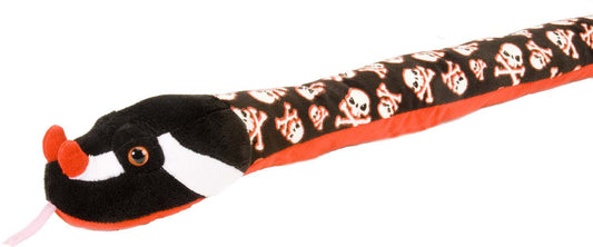 Snake with Skulls Stuffed Animal - 54"