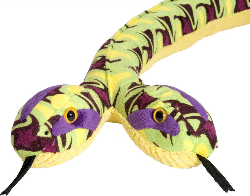 Two-Headed Snake Stuffed Animal - 54"