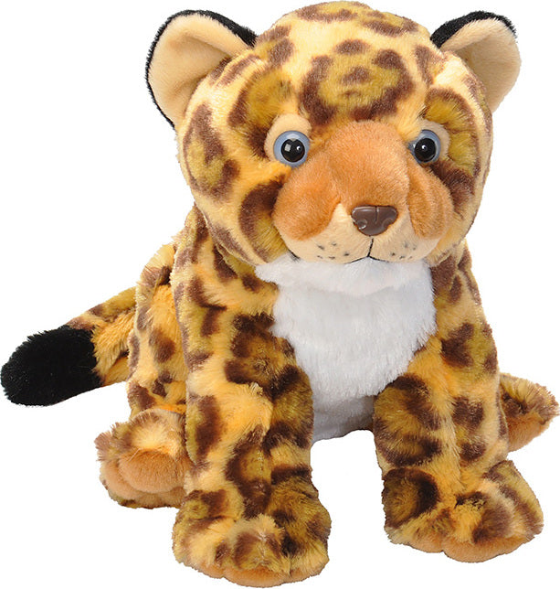 Jaguar Cub Stuffed Animal - 12"