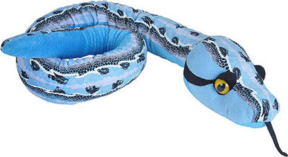 Slipstream Blue Snake Stuffed Animal - 54"