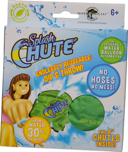 Splash Chute 2pk 8" Reusable Eco-friendly water balloons