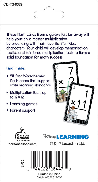 Star Wars Multiplication 0-12