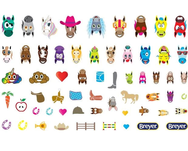 Breyer Decorating with Emojis Horse