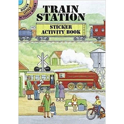 Train Station Sticker Activity Book