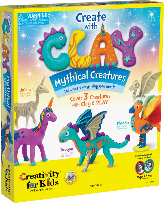 Create With Clay Mythical Creatures