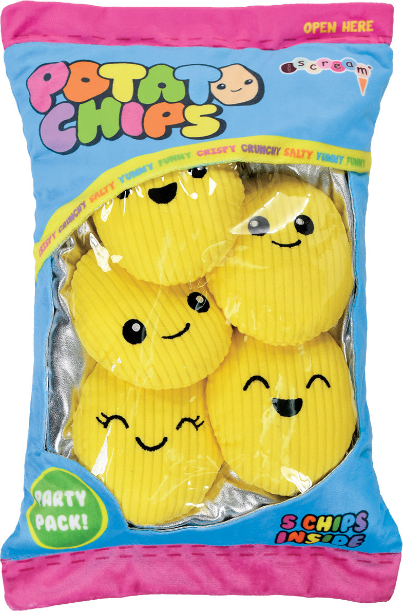 Potato Chips Packaging Fleece Plush