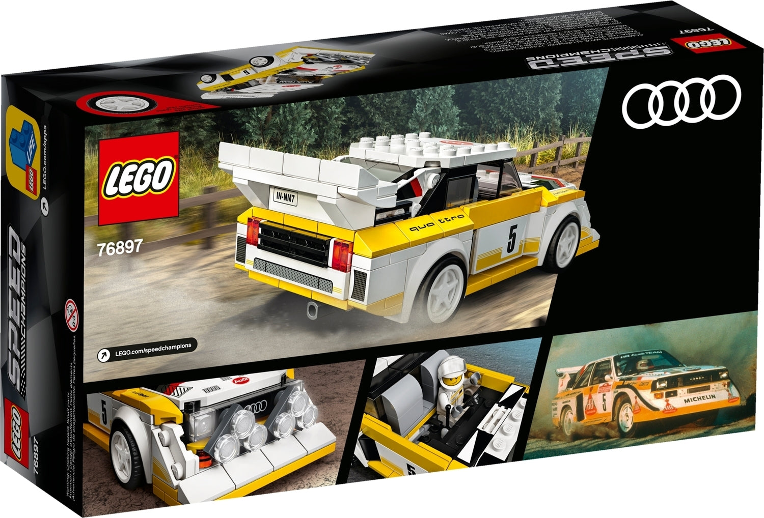 LEGO® 76897 Audi Sport Quattro S1 Speed Champions