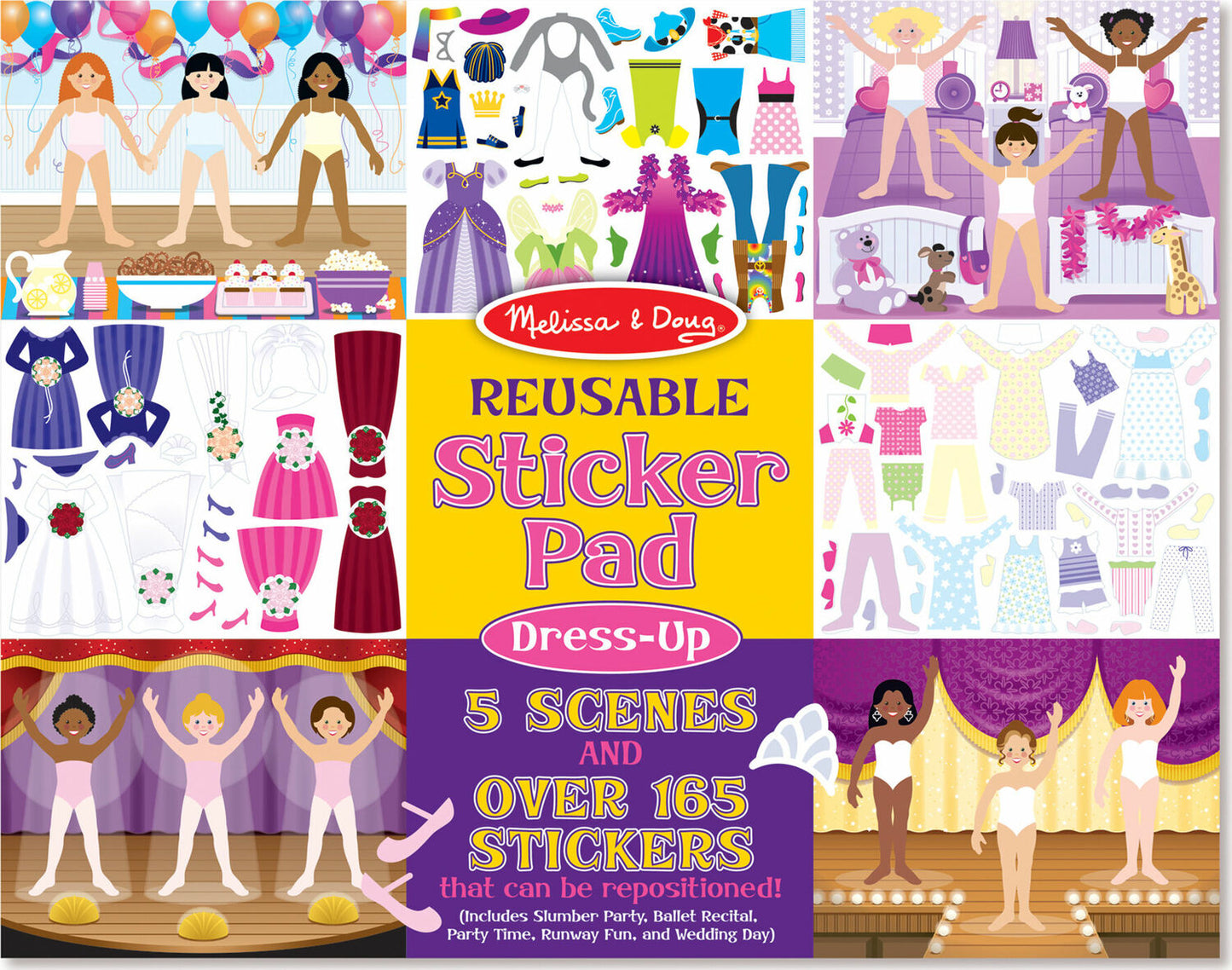 Reusable Sticker Pad - Dress-Up