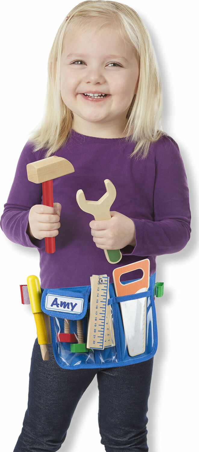 Deluxe Wooden Tool Belt Set