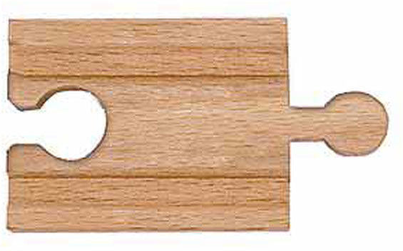 2" Wooden Straight Track (6 pack)